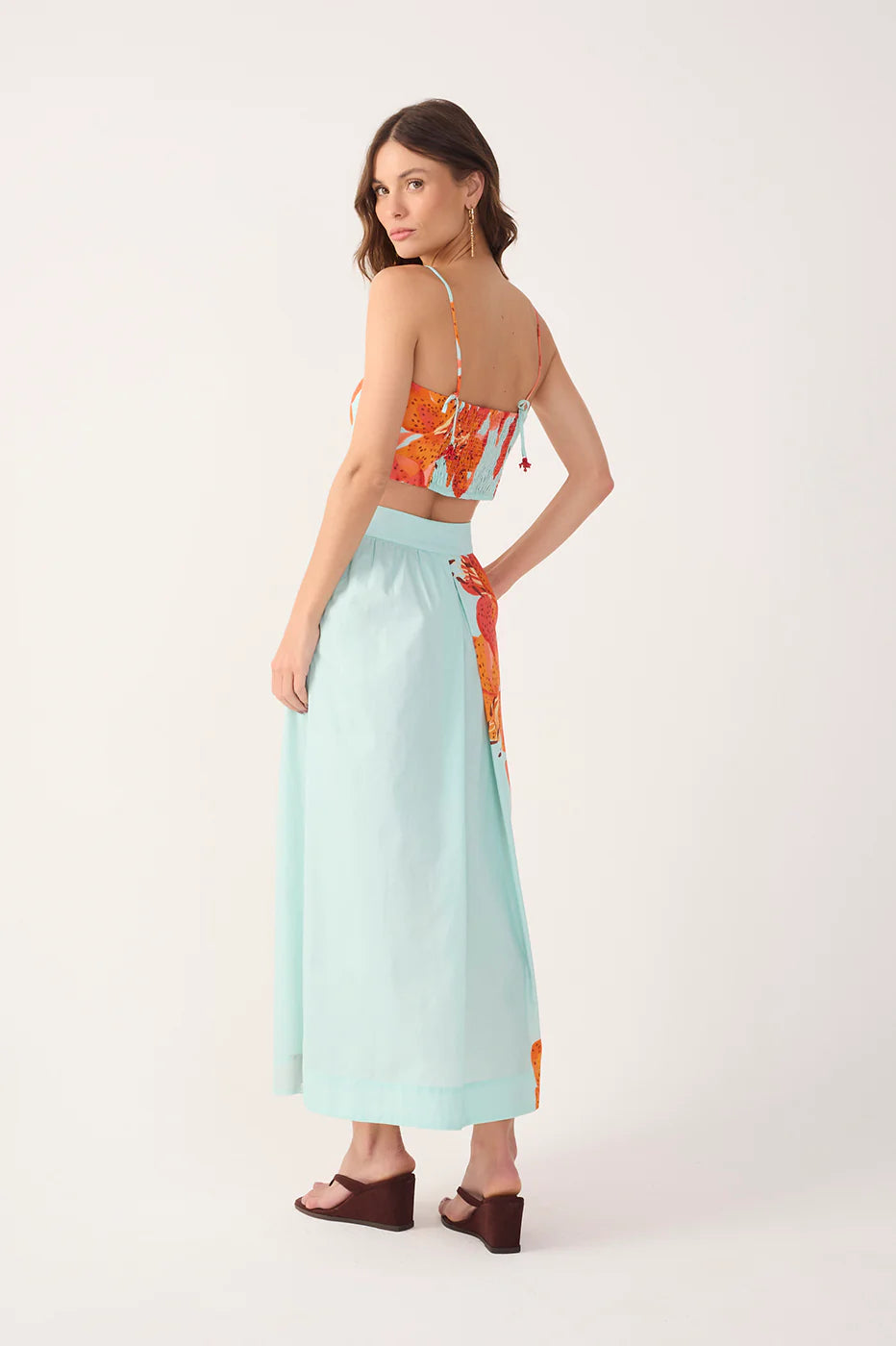 Blue Lily Skirt Set - Dress To