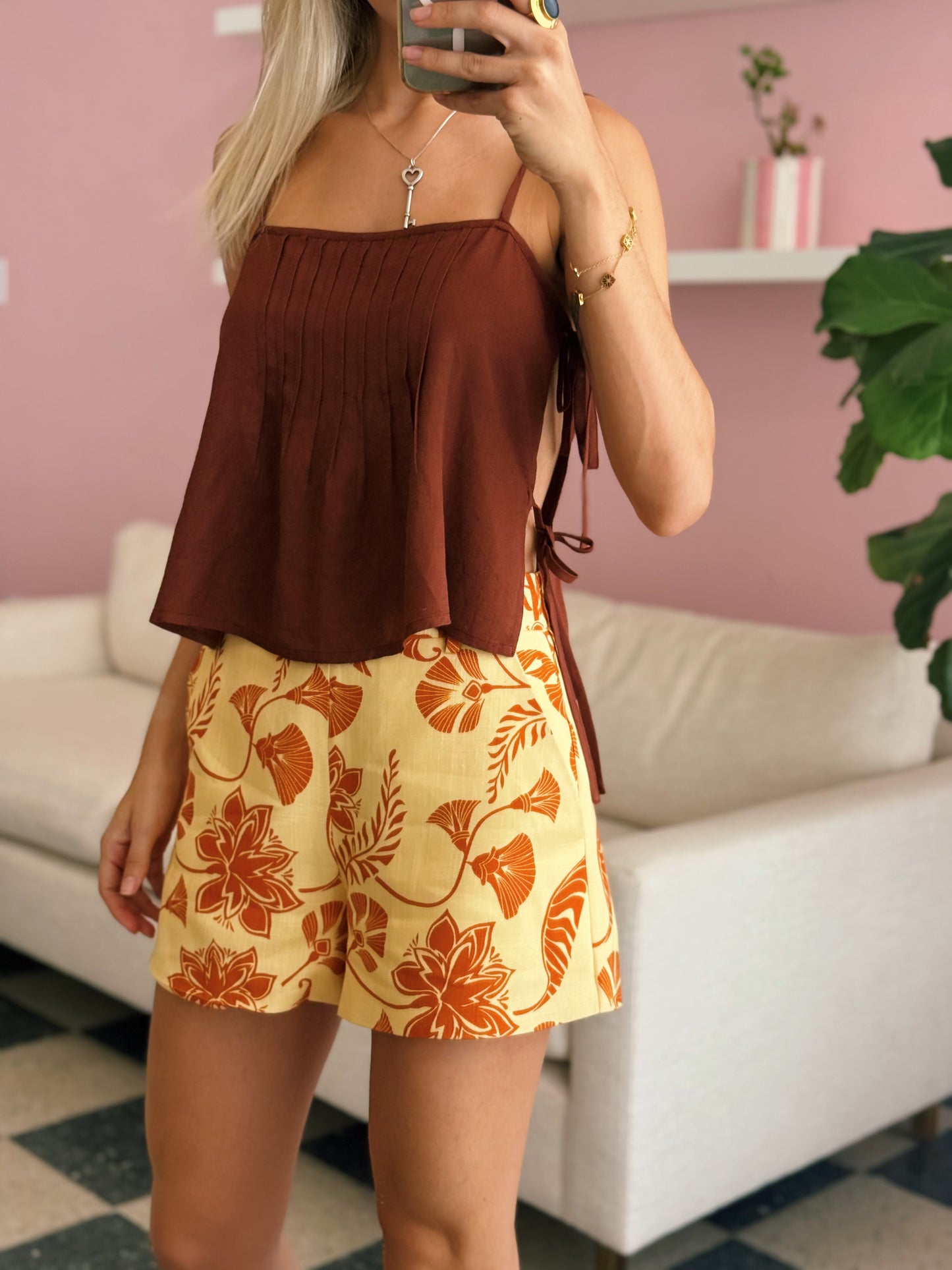 Reed Linen Shorts