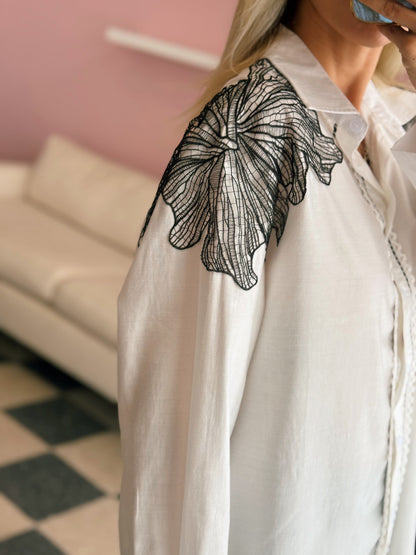 White Button Up Blouse