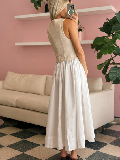 Claira White Dress