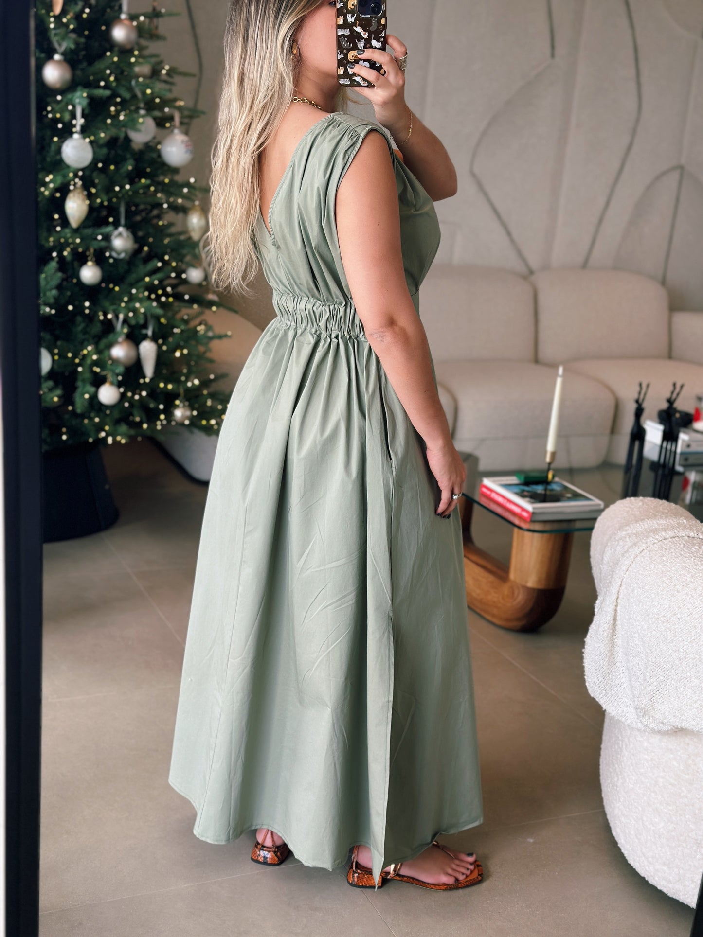 Sage Green Dress