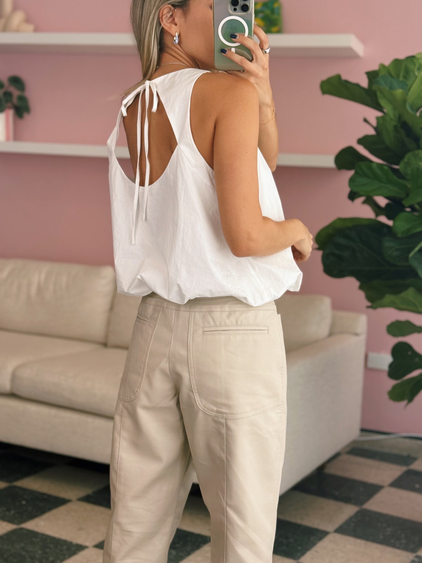 Balloon White Top