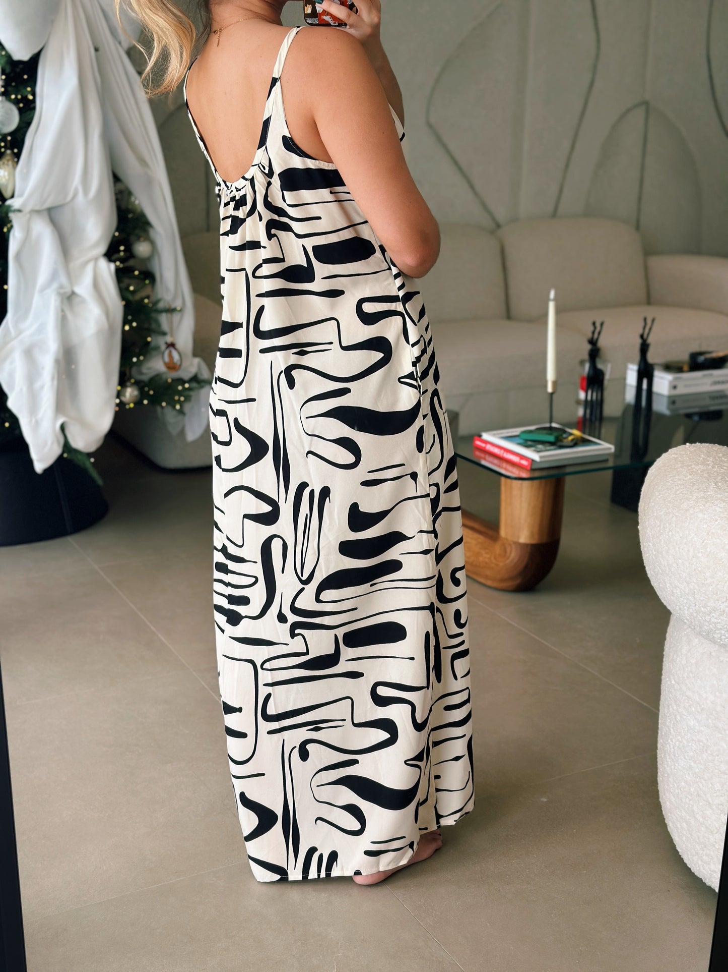 Flared Maxi Dress