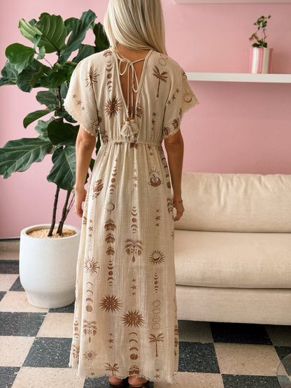 Celestia Maxi Dress - Made in India