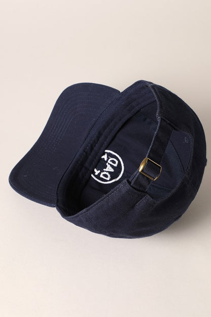 Dad Happy Face Baseball Cap