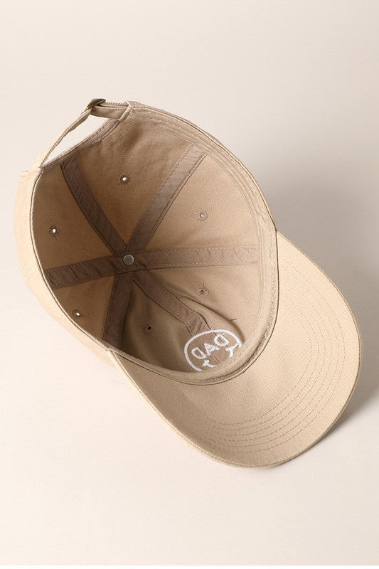 Dad Happy Face Baseball Cap