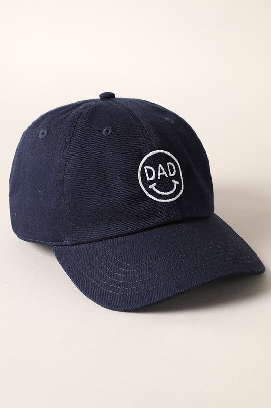 Dad Happy Face Baseball Cap