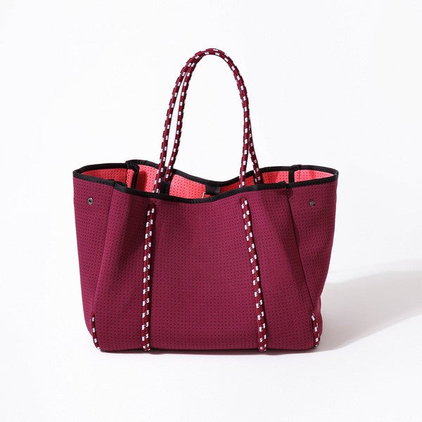 Everyday Tote - Berry Red