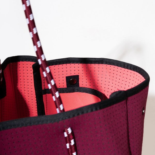 Everyday Tote - Berry Red