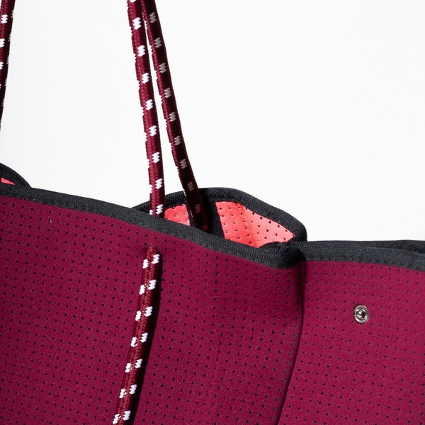 Everyday Tote - Berry Red