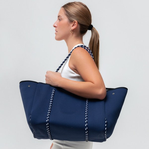 Everyday Tote - Deep Blue