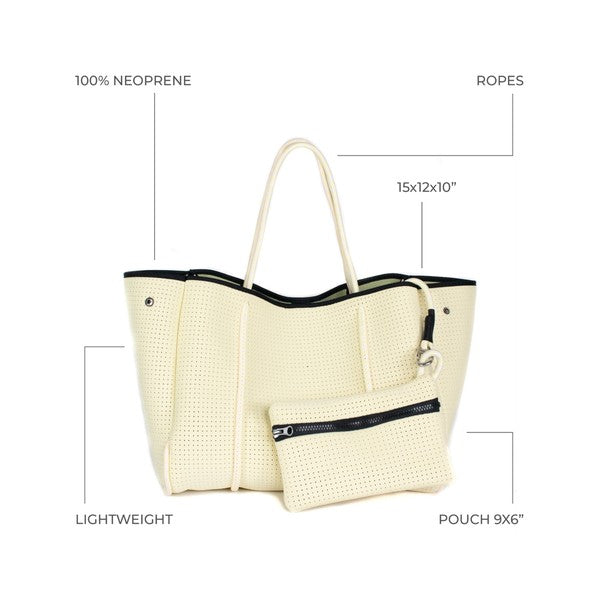 Everyday Tote - Pastel Yellow