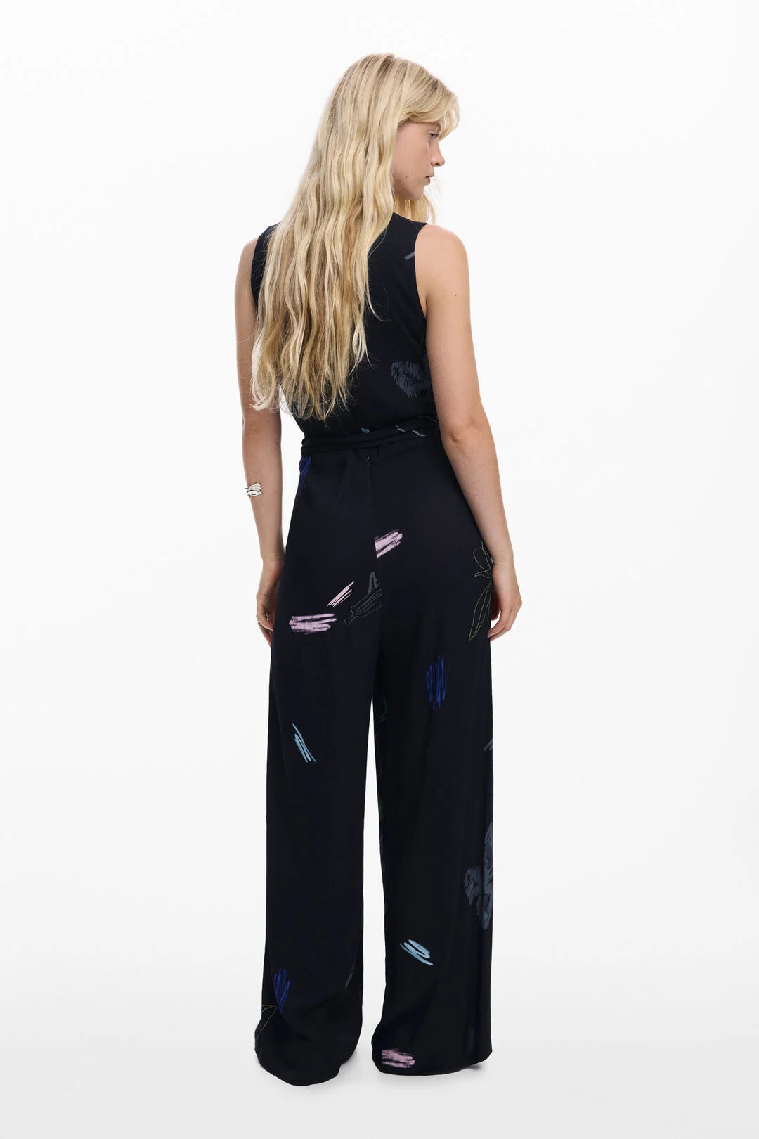 Jumpsuit Palazzo Floral - Desigual