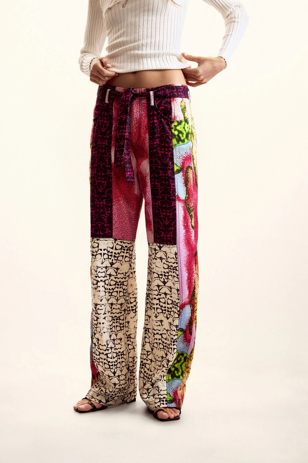 Mr. Christian Lacroix Multicolor Pants - Desigual