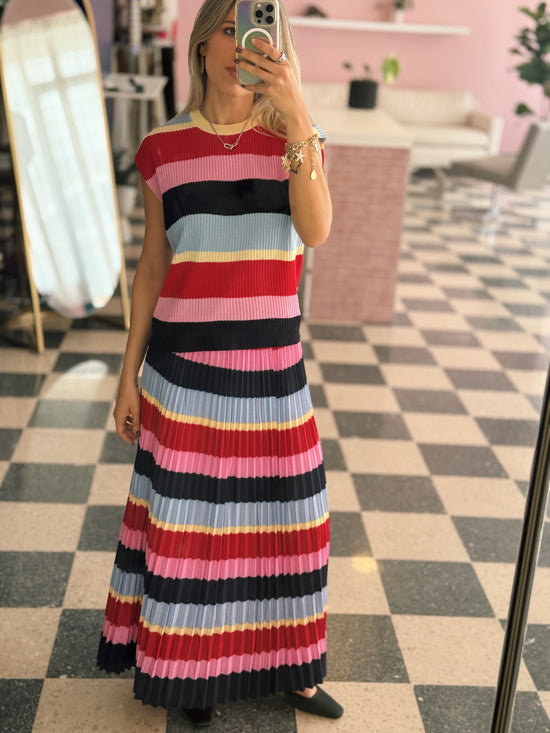 Rainbow Skirt Set
