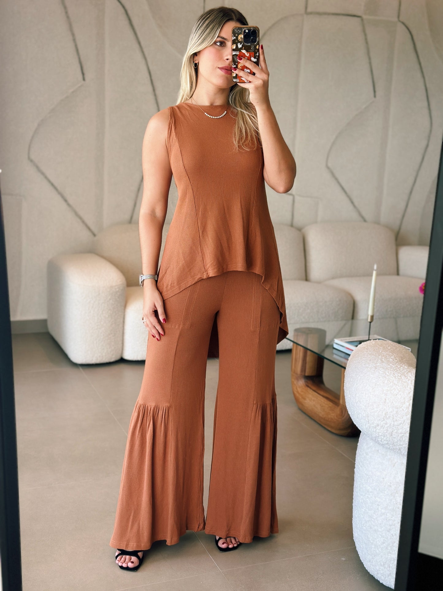 Butter Scotch Wide Leg Set