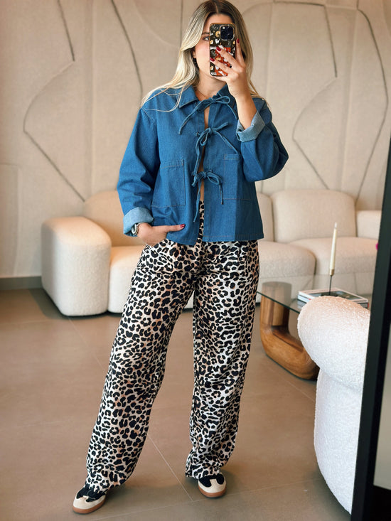 Leopard Trousers