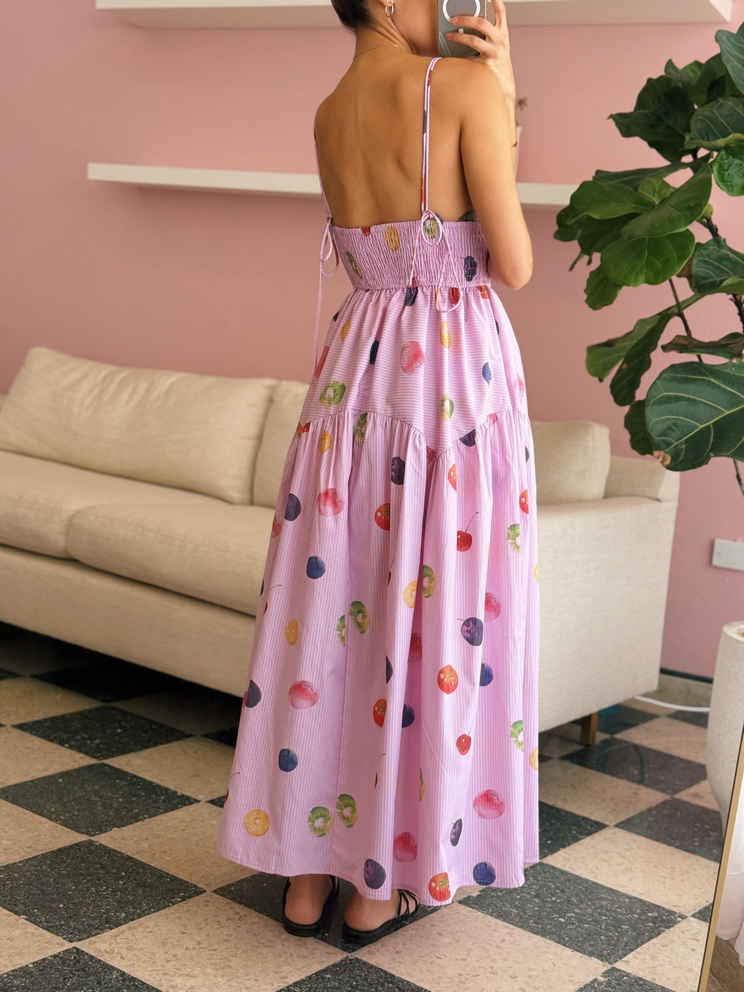 Fruit Medley Maxi Dress