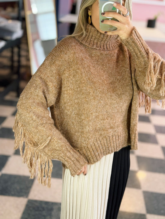 Knit Turtle Neck Sweater