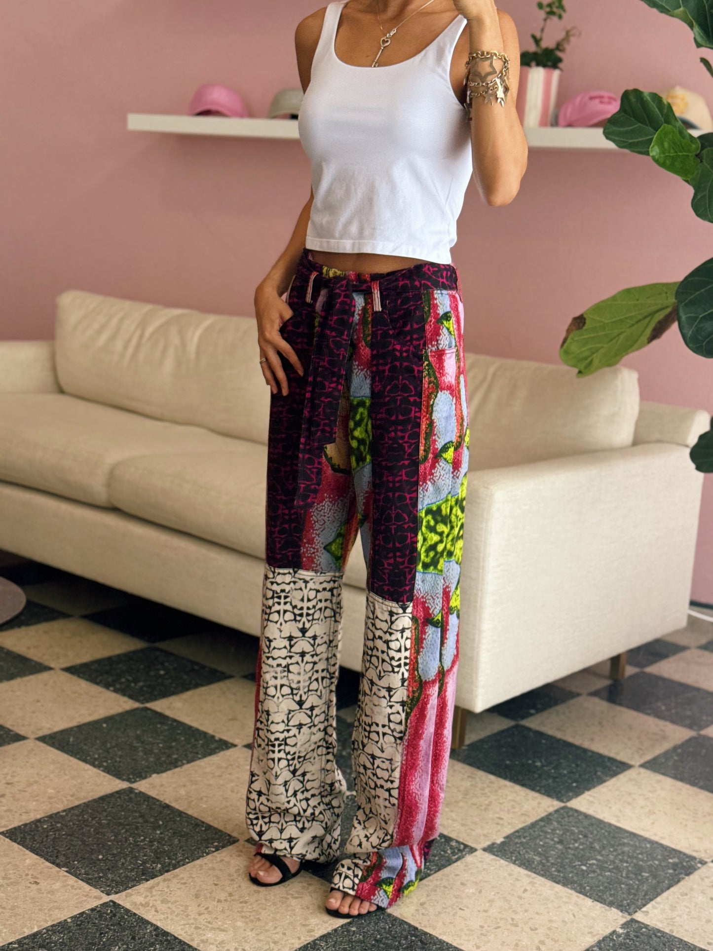 Mr. Christian Lacroix Multicolor Pants - Desigual