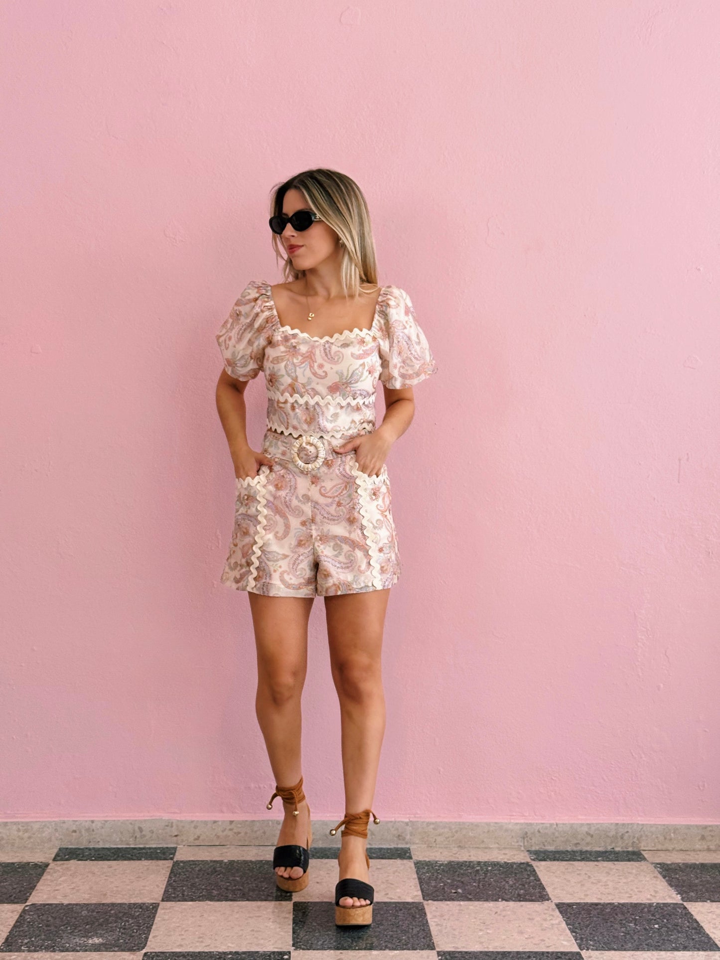 Paisley Short Set