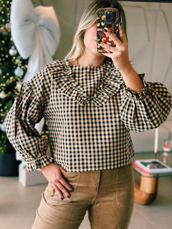 Gingham Top