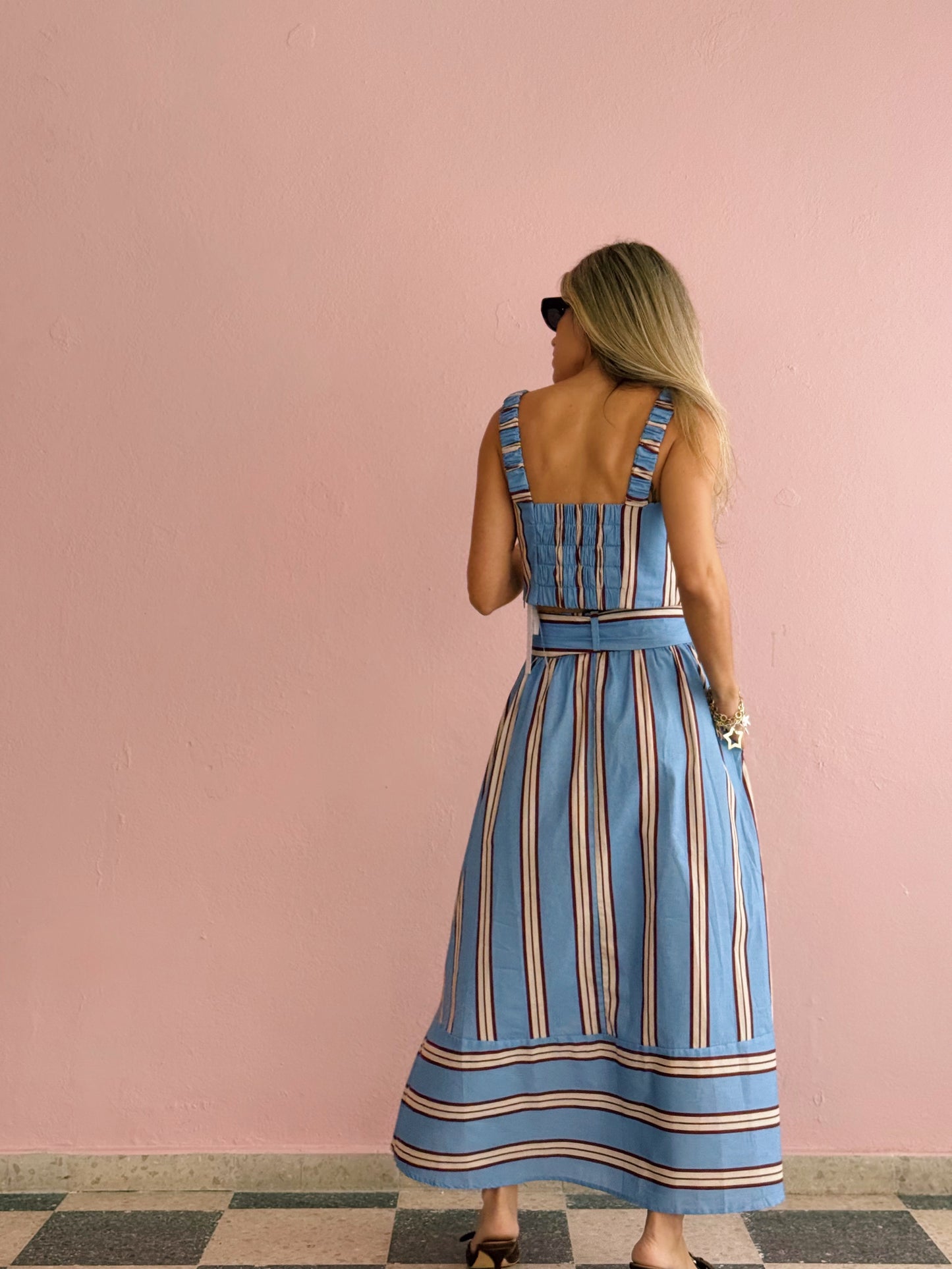Blue Stripped Set - Made in Brazil