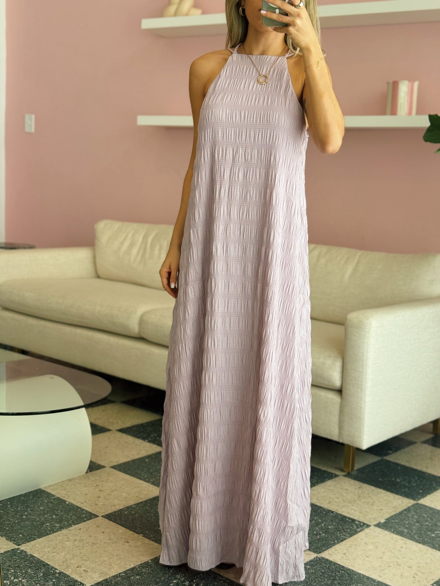 Lavender Maxi Dress