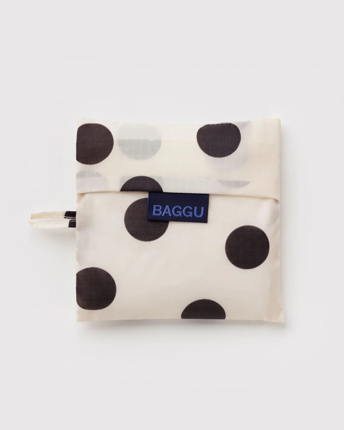 Standar Baggu - Cream & Black Polka Dot