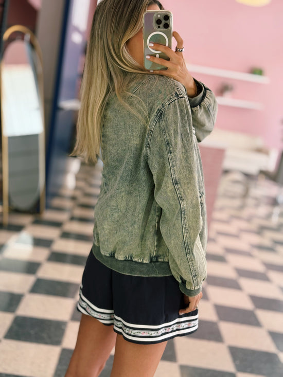 Sand Wash Denim Jacket
