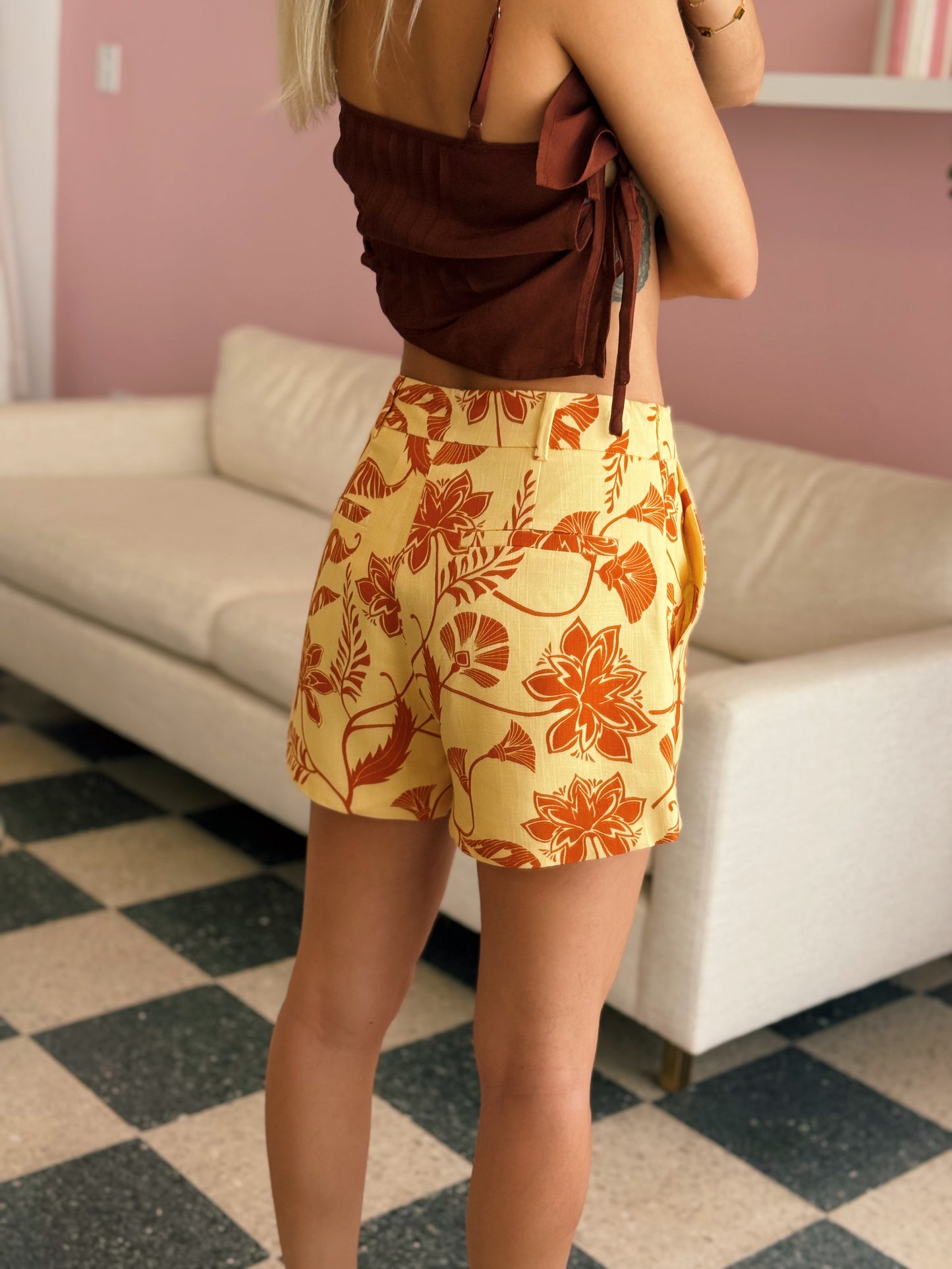 Reed Linen Shorts