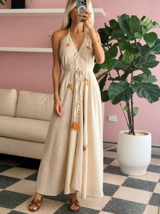 Zenya Maxi Dress - Made in India