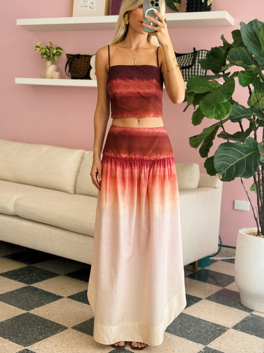 Multicolor Skirt Set - Dress To