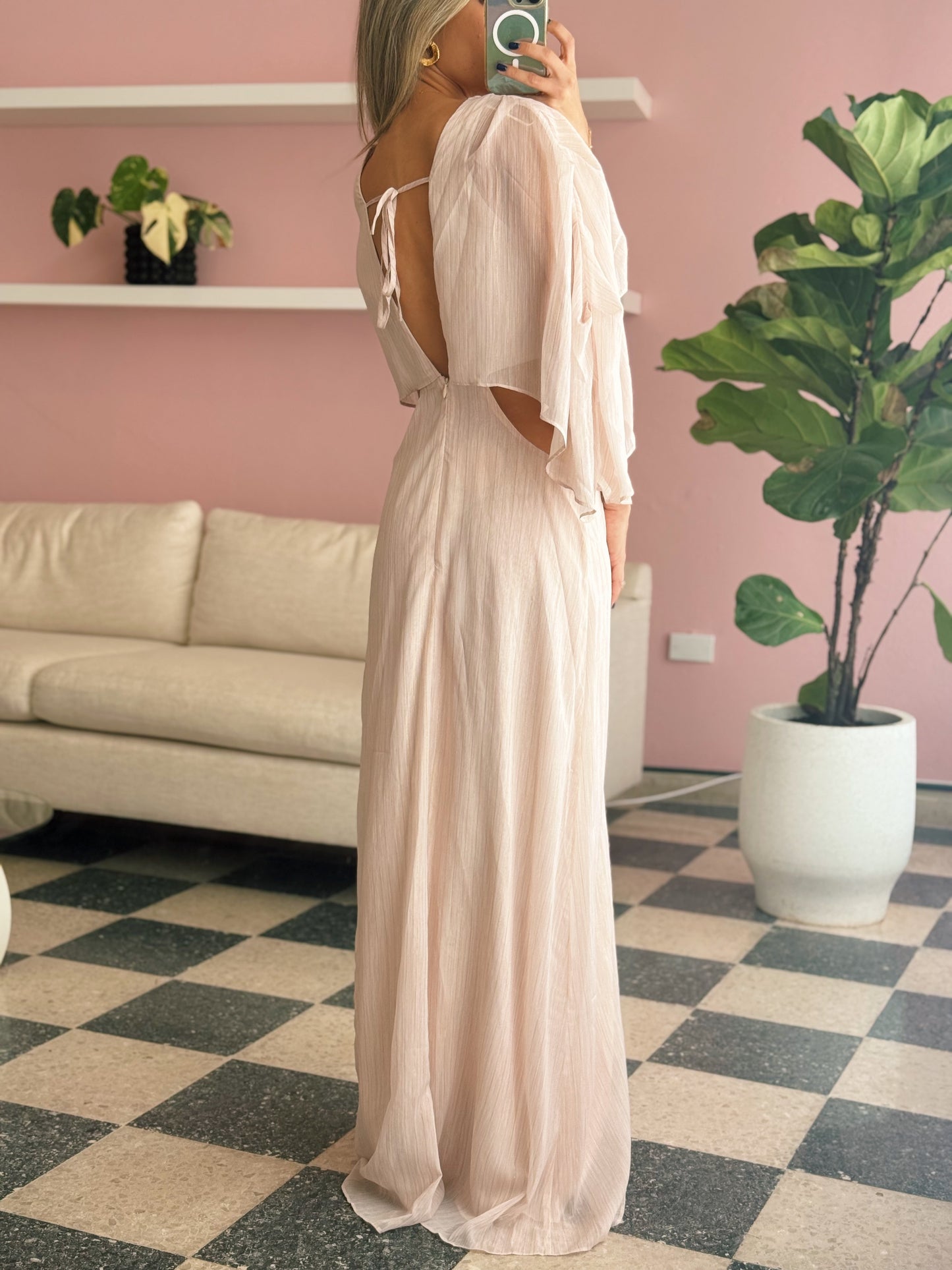 Pink Romantic Maxi Dress