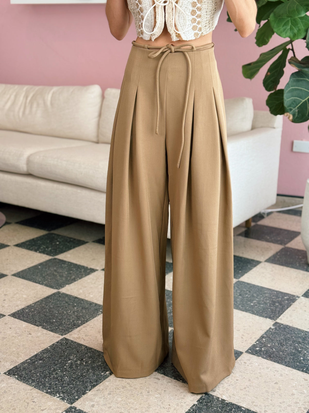 Hight Waist Long Pant