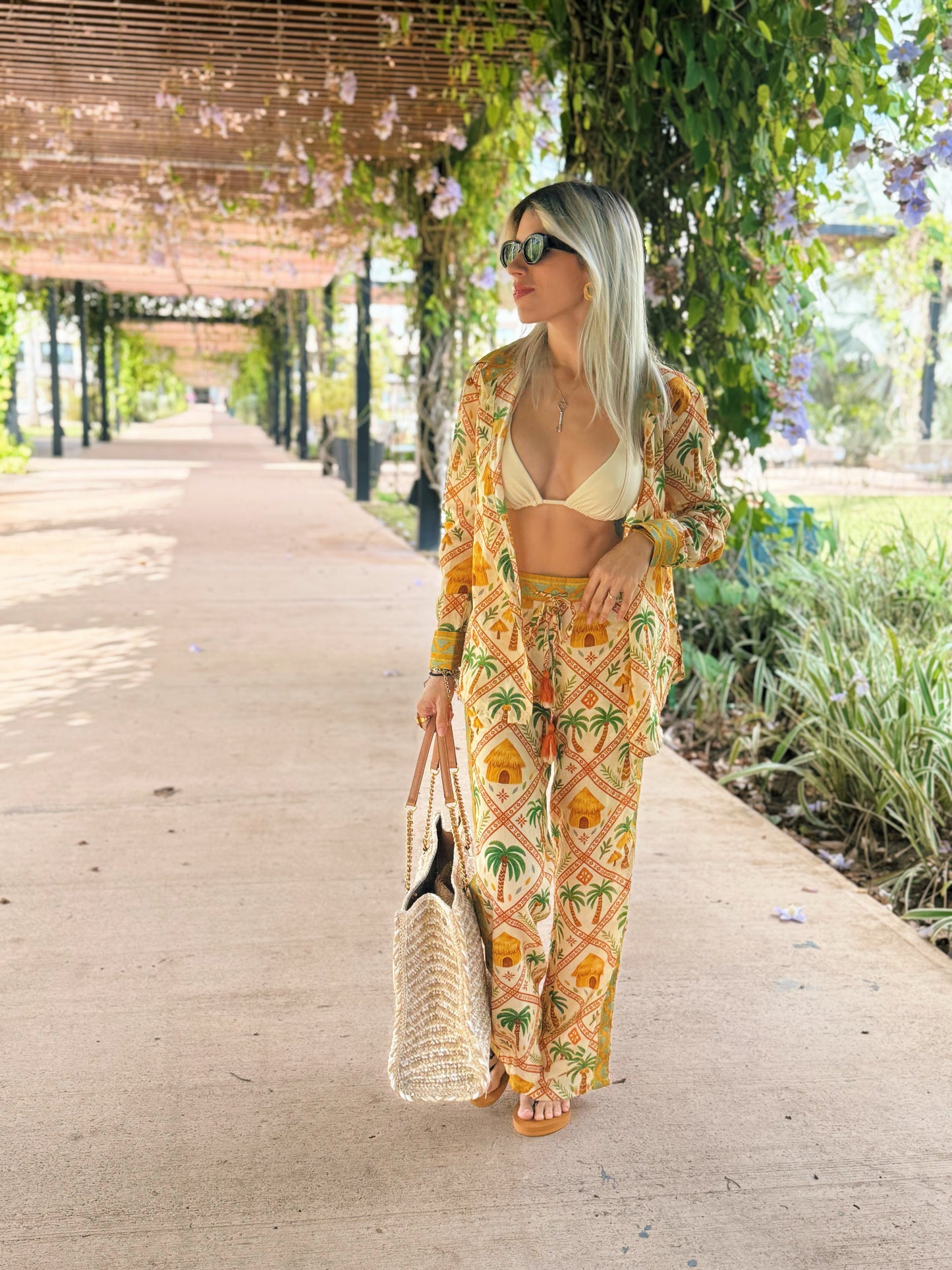 Tropical Pant Set - Made in India