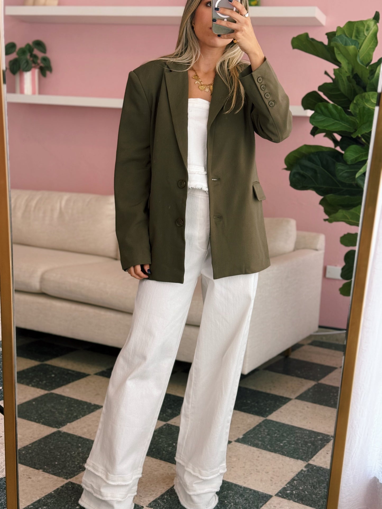 Olive Blazer