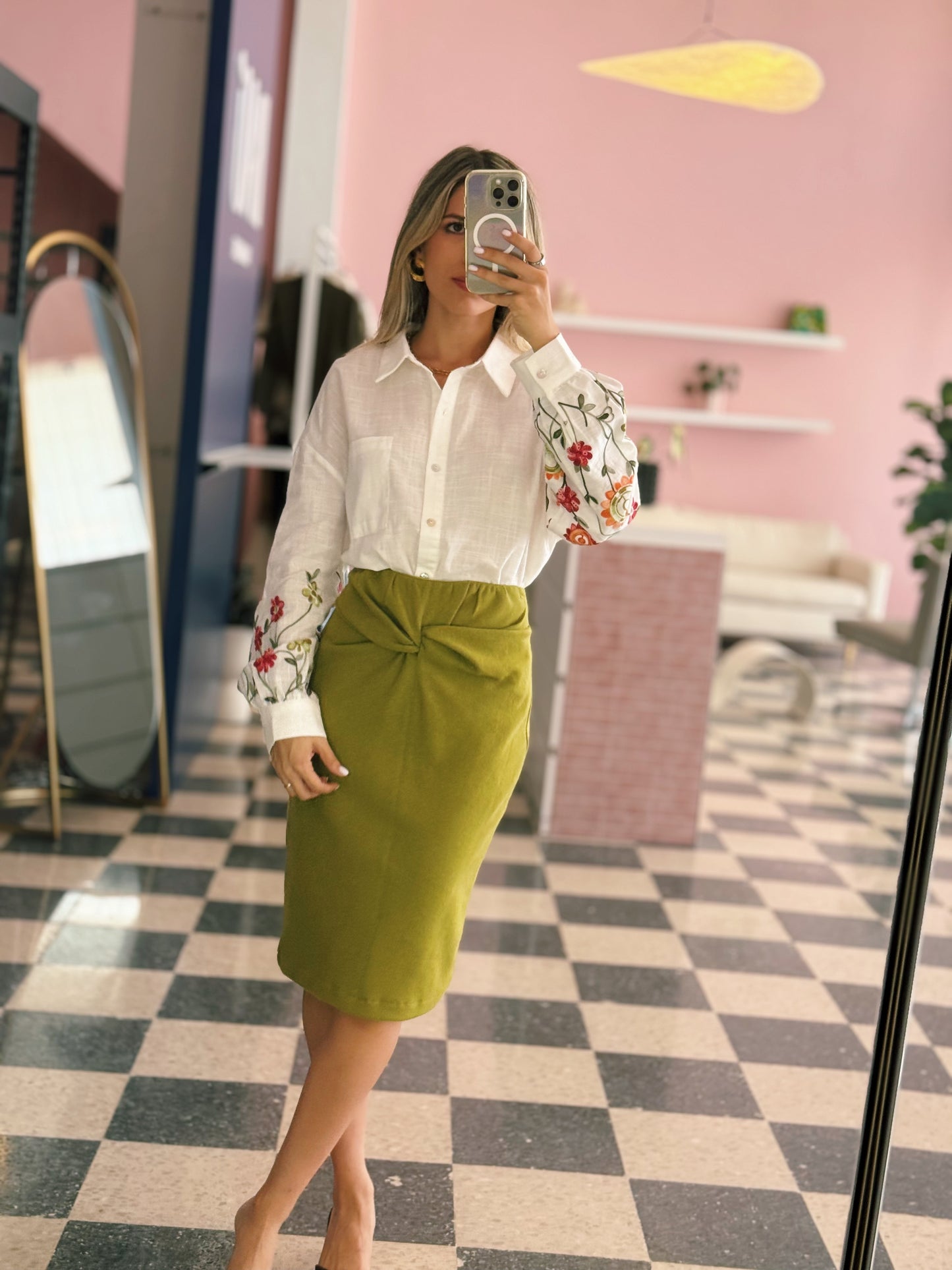 Aria Pencil Skirt