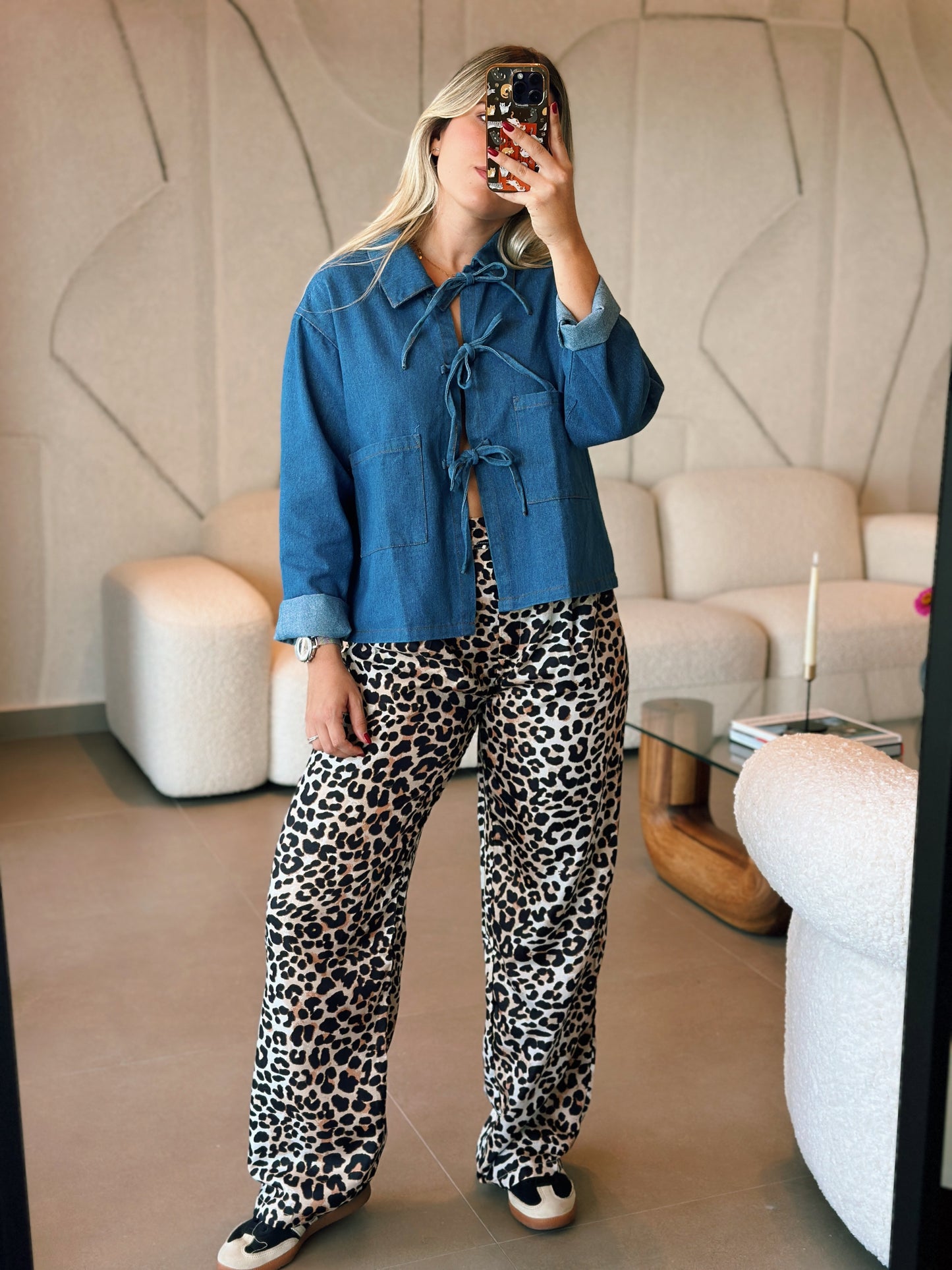 Leopard Trousers