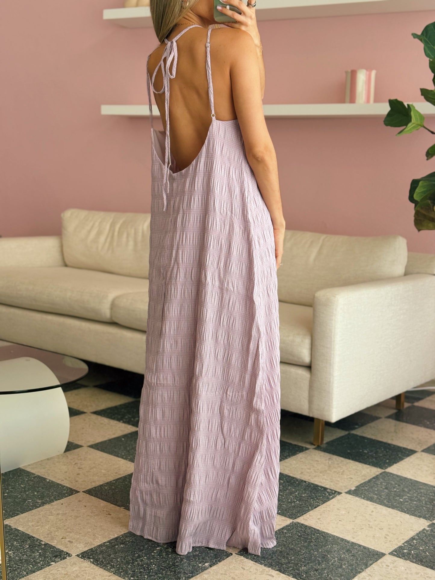 Lavender Maxi Dress