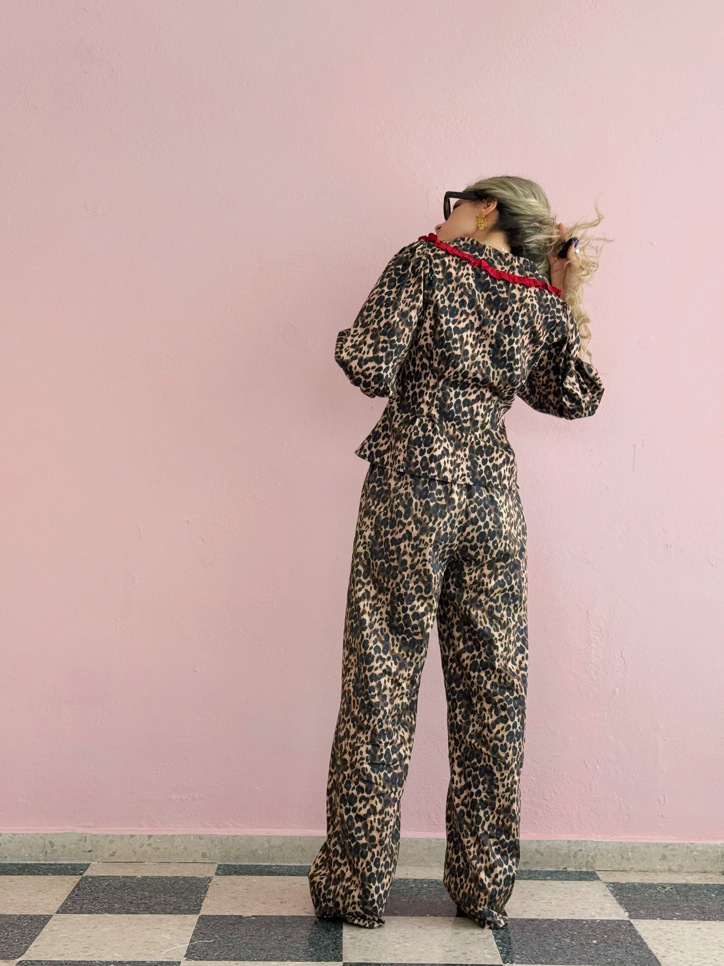 Leopard Red Detail Set