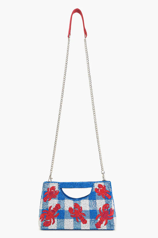Coastal Claw Beaded Clutch - Made in India