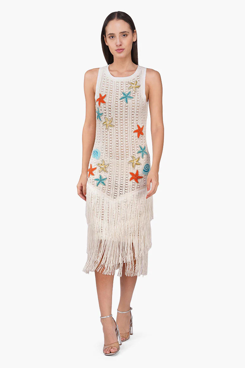 Coastel Patch Crochet Cover Up - Made in India