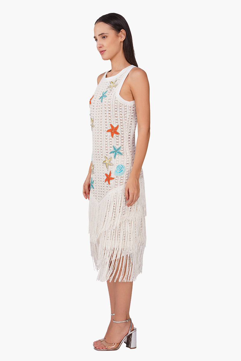 Coastel Patch Crochet Cover Up - Made in India
