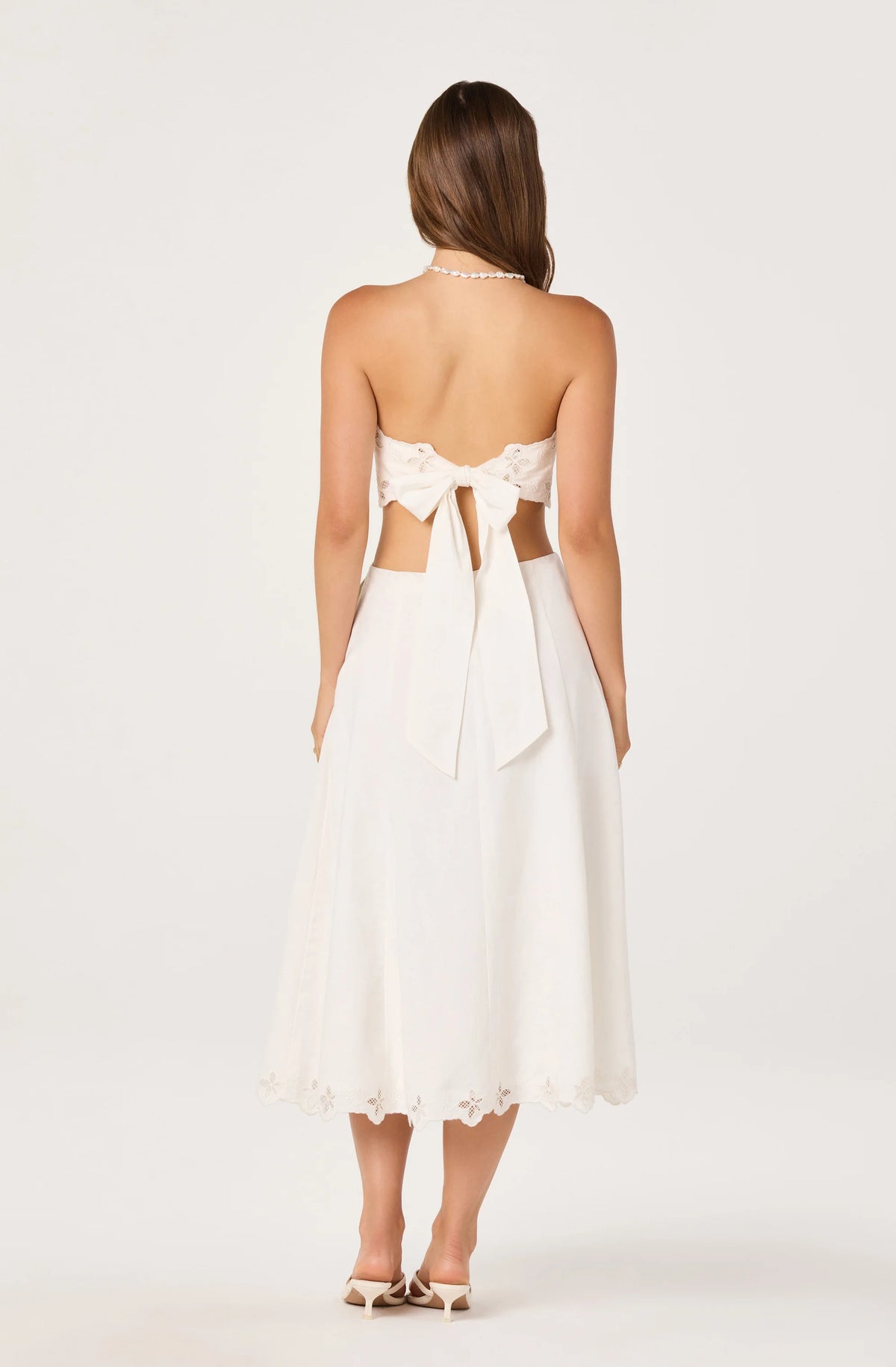 Shavonda Open Back Midi Dress