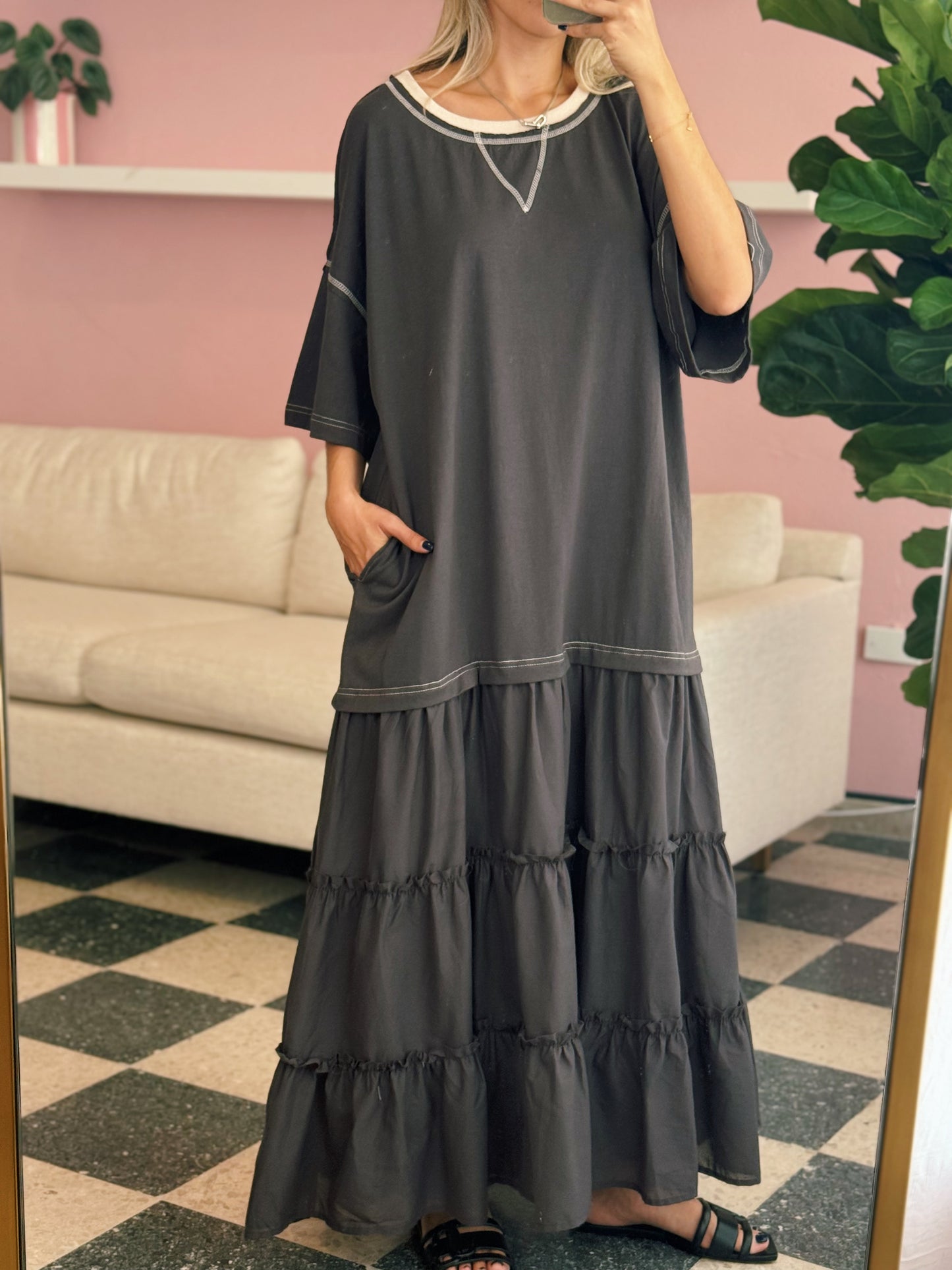 Stone T-Shirt Dress