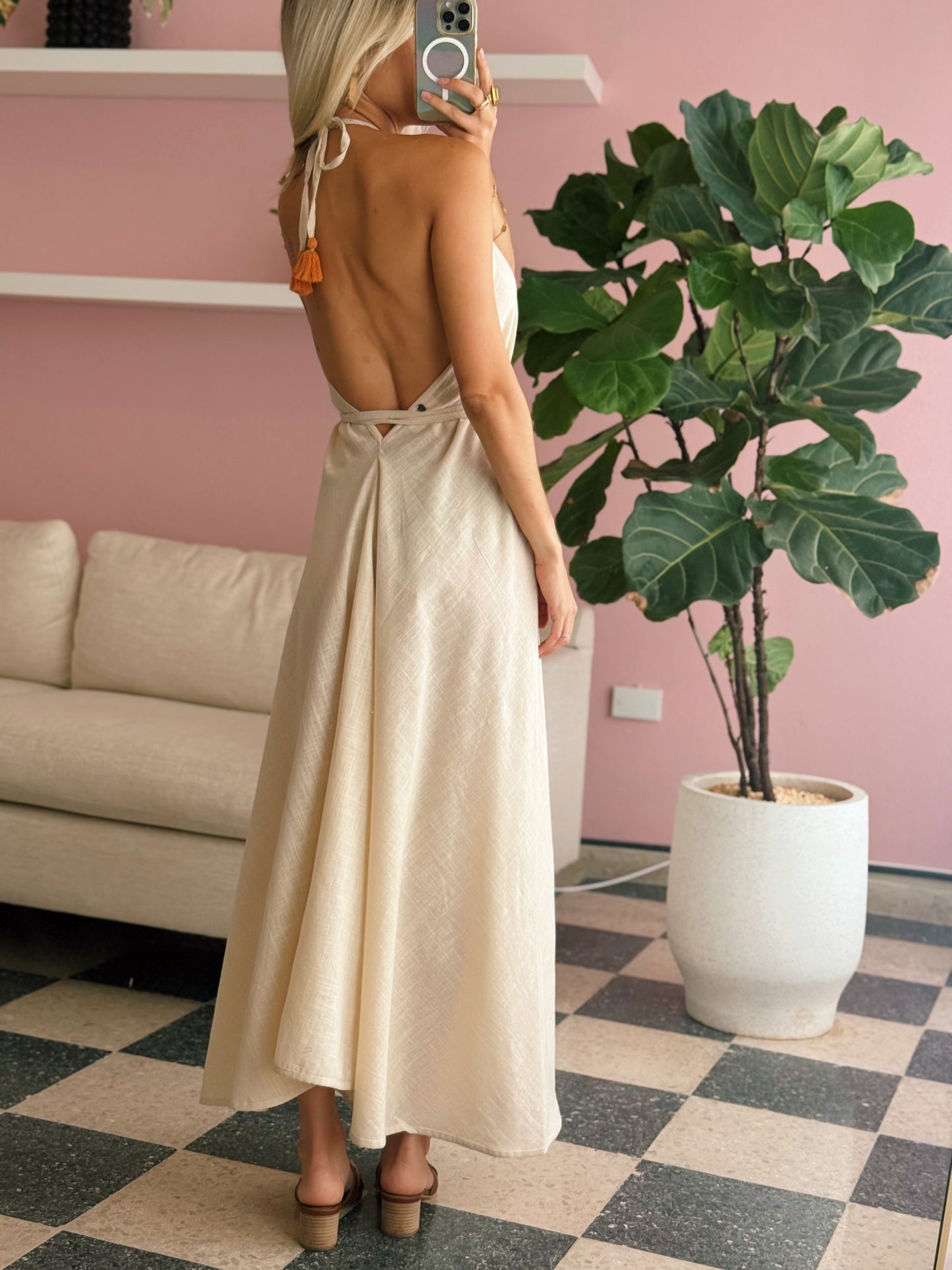 Zenya Maxi Dress - Made in India