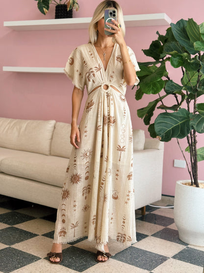 Celestia Maxi Dress - Made in India