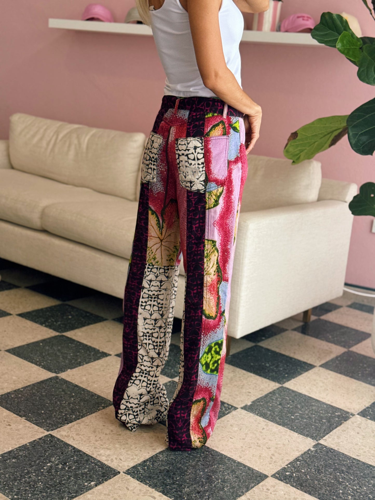 Mr. Christian Lacroix Multicolor Pants - Desigual