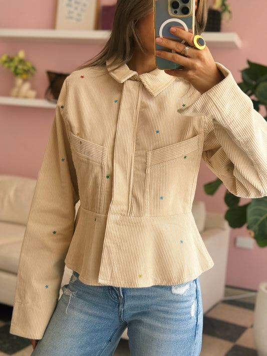 Star Corduroy Jacket